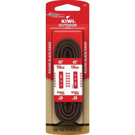 Kiwi Outdoor Round 45 In. Boot Laces 447